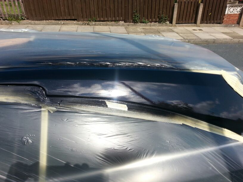 Mobile Car Scratch Dent Repair Leeds Vauxhall Astra roof dent