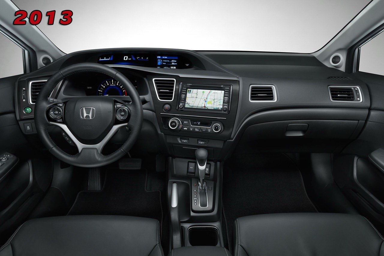 Cars Blog First Look At 2013 Honda Civic Sedan S Interior