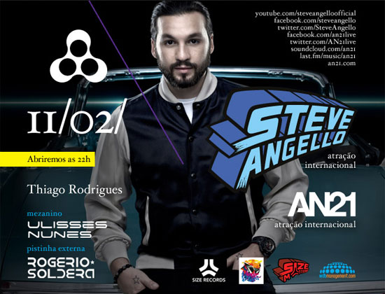 Steve Angello na Anzu Club em Itu Steve Angello na Anzu Club em Itu