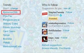 Pokémon nos TTs 15 anos Pokémon nos TTs 15 anos