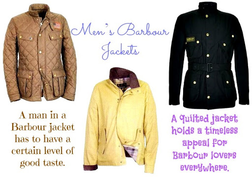 warm barbour coat