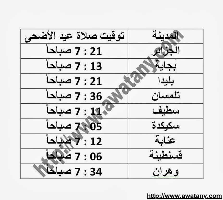 موعد صلاة عيد الاضحي 2013 في مصر وجميع الدول العربية - اخبار وطني موعد صلاة عيد الاضحي 2013 في مصر وجميع الدول العربية - اخبار وطني