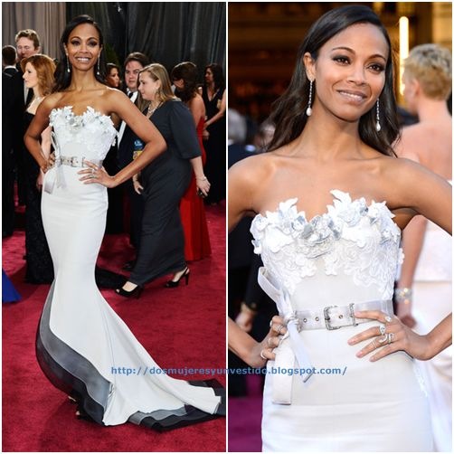 Zoe Saldana Oscar 2013 Zoe Saldana Oscar 2013