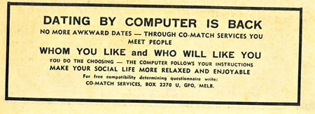 computer dating