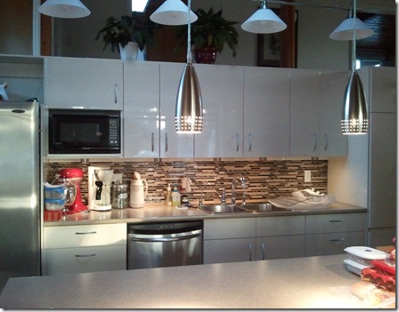 The new backsplash The new backsplash