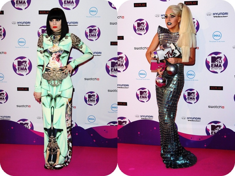 BELFAST, NORTHERN IRELAND - NOVEMBER 06: Jessie J poses in front of the media boards at the MTV Europe Music Awards 2011 at the Odyssey Arena on November 6, 2011 in Belfast, Northern Ireland. (Photo by Getty Images/Getty Images) *** Local Caption *** Jessie J BELFAST, NORTHERN IRELAND - NOVEMBER 06: Jessie J poses in front of the media boards at the MTV Europe Music Awards 2011 at the Odyssey Arena on November 6, 2011 in Belfast, Northern Ireland. (Photo by Getty Images/Getty Images) *** Local Caption *** Jessie J