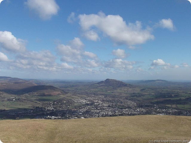 abergavenny from blorenge abergavenny from blorenge