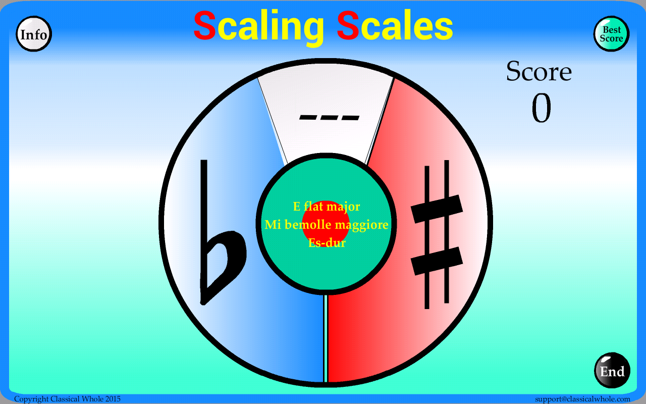 Android application ScalingScales screenshort