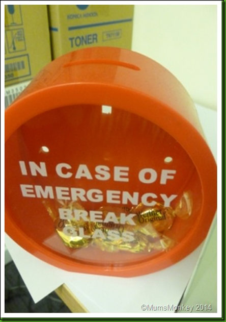 Emergency sweeties.