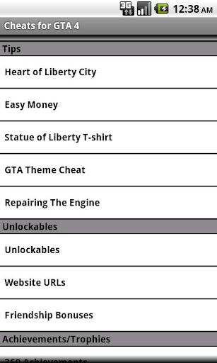 【免費書籍App】Pro Cheats: GTA 4 (Unofficial)-APP點子