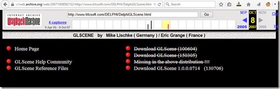 GLScene version GLScene version