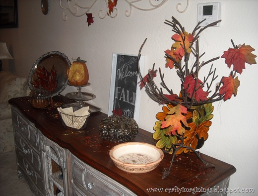 Fall Buffet Decor 2