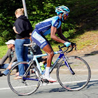 Daniel Abraham from the Marco Polo Cycling Team going uphill. (photo: Gerd Ramme)