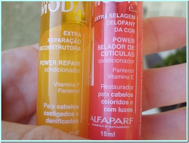 Ampolas de tratamento Alta Moda Ampolas Alta Moda