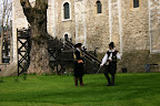 Duelers at the Tower of London