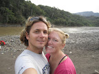 Obligatory early morning self shot on the side of the river in the jungle.