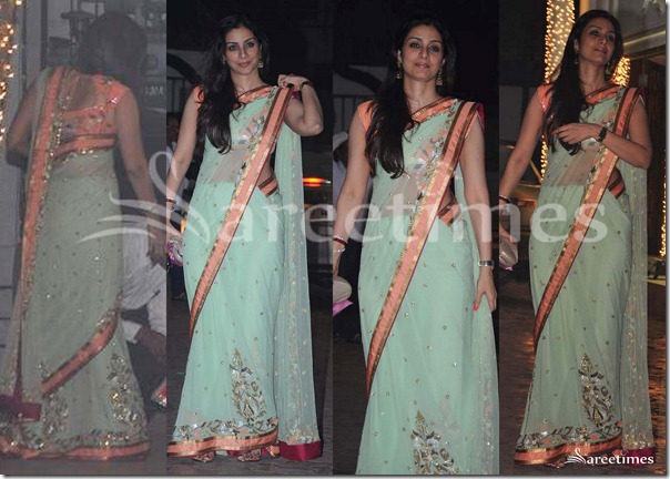 Tabu_Green_Saree