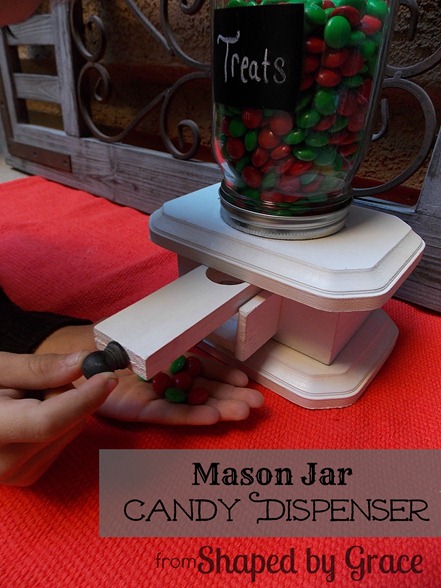 MasonJarCandyDispenserlabeledAction MasonJarCandyDispenserlabeledAction