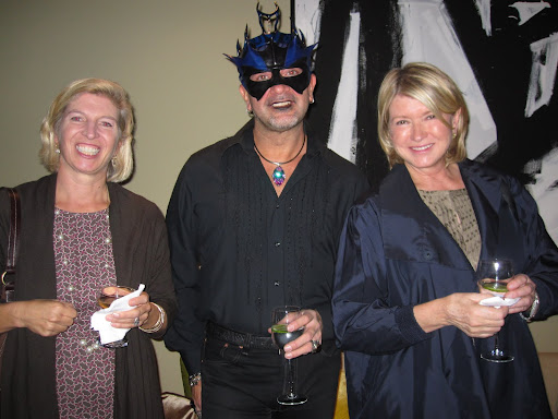 Michelle O'Connor, Robert Diamond and Martha Stewart