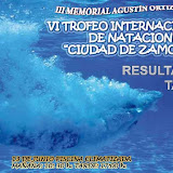 VI Trofeo Internacional de Natación Ciudad de Zamora - Tarde