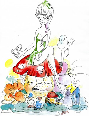 Falla infantil El Junqueral 2013 (esbós)
Lema: El bosc animat
Artista: Inmaculada Ibáñez