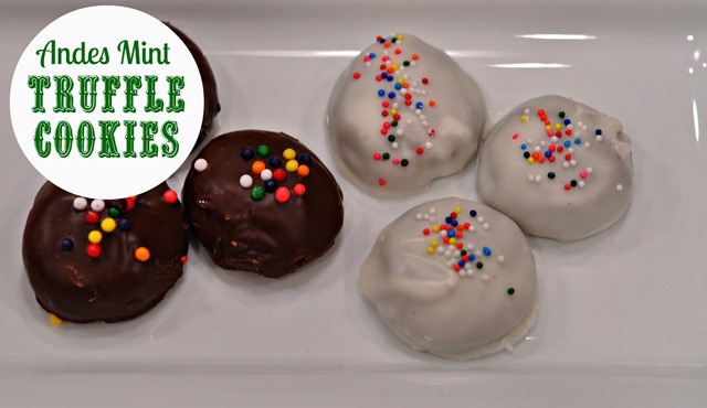 Andes Mint Truffle Cookies