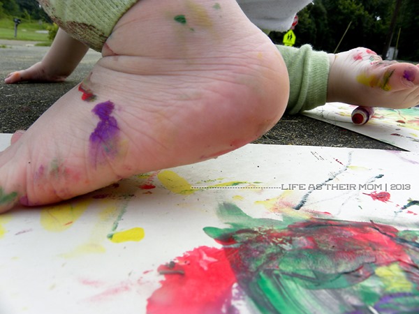 in the details toddler painting 5 - life as their mom
