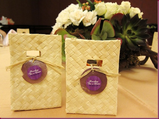 Native Wedding Giveaways - jin loves to eat ton donna wedding reception Native Wedding Giveaways - jin loves to eat ton donna wedding reception