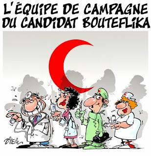 L’équipe de campagne du candidat Bouteflika