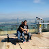 Hubby and Wifey gamely posing for the camera at The Peak, Hong Kong