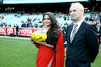 Vidya Balan at Melbourne Cricket Ground