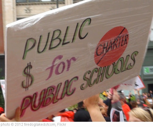 'CTU Strike: 'Public $ for Public Schools' Sign' photo (c) 2012, firedoglakedotcom - license: https://creativecommons.org/licenses/by-sa/2.0/