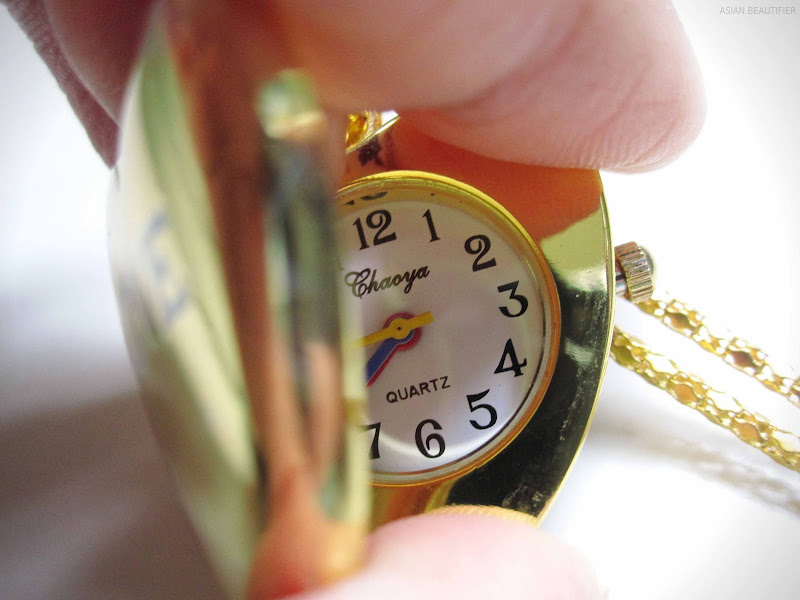 Love Heart Pendent With a Watch