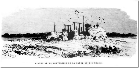 Ruinas da Fortaleza do Rio Negro<br />Fonte: Carmélia Esteves de Castro<br />Coleção: Jorge Herrán