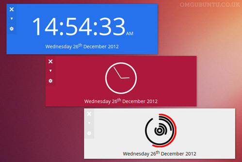 Clock su Ubuntu