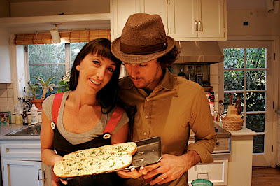 Sal y Staci. Para el Superbowl fuimos a la casa de la hermana de Sal.