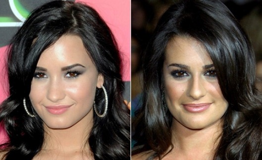 famosos-parecidos-demi-lovato-lea-michelle-29532