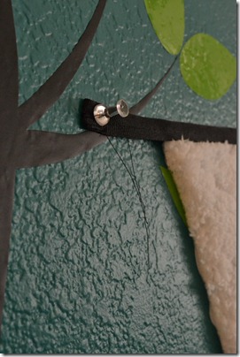 Clear push pins