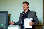Mitch Anderson of Amazon Watch opens the event program as Master of Ceremonies.
Photo by Eric Slomanson/slomophotos.com - Copyright 2010.