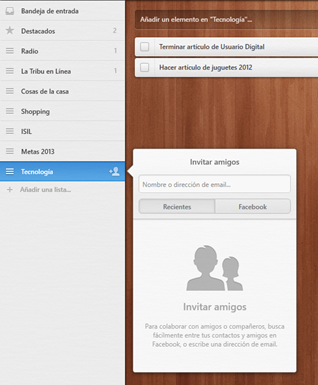 WUNDERLIST INVITAR