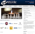 Website Metalúrgica Falcão