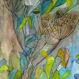 Convolvulus, Hogweed
Watercolour 12 x 9 in
Aug 2011
