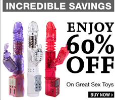 Enjoy 60% off Sex Toys at EdenFantasys