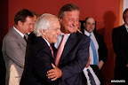 Pablo Cairoli, Presidente de Capital Markets Argentina junto con el Sr. Cristiano Rattazzi, Presidente de Fiat Argentina.

Foto: gentileza Joako Mendonça - Junior Achievement