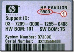 Product ID label for computer Product ID label for computer