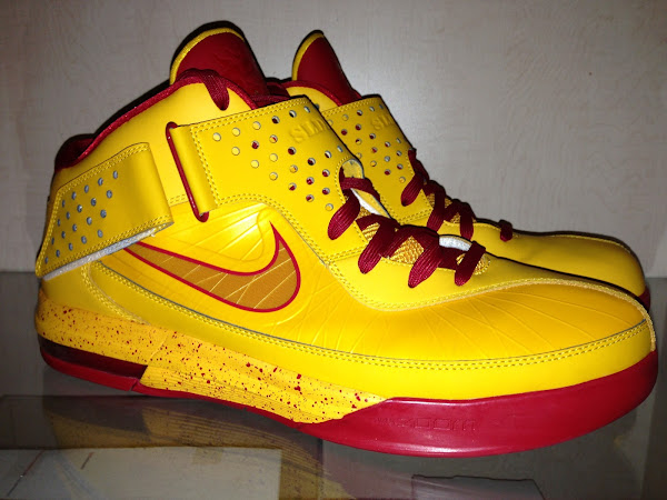 Closer Look at Tristan Thompson8217s Nike Soldier V Cavs PE