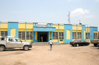 Une vue du batiment du bureau communal de Lingwala, Kinshasa/RDC le 07/02/2012. Radio Okapi/Ph. Aimé-NZINGA