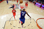 lebron james nba 130217 all star houston 43 game 2013 NBA All Star: LeBron Sets 3 pointer Mark, but West Wins
