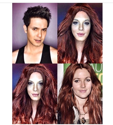 PHOTOS: Dad Transforms Himself Into Celebrities Using Makeup And Wigs 43 PHOTOS: Dad Transforms Himself Into Celebrities Using Makeup And Wigs 42