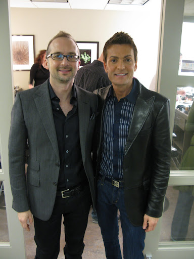 Randy Fenoli from Kleinfeld and his partner Michael. Randy Fenoli from Kleinfeld and his partner Michael.